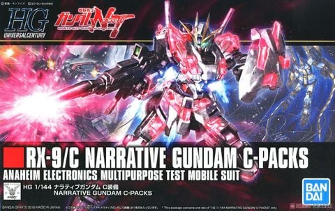 HG UC 1/144 Narrative Gundam C Packs