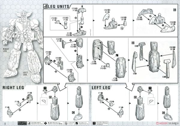 HG MAZINGER 1/144 GRENDIZER - INFINITISM