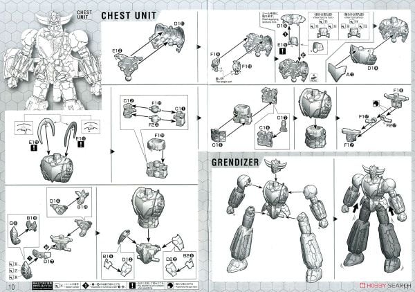 HG MAZINGER 1/144 GRENDIZER - INFINITISM