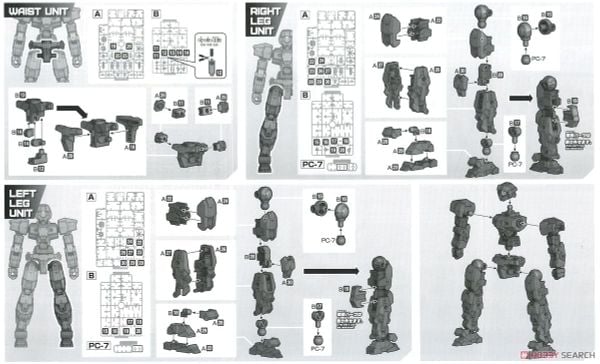 30MM 1/144 eEXM-17 Alto - Dark Gray