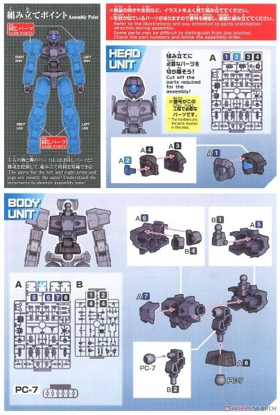 30MM 1/144 eEXM-17 Alto - Dark Gray