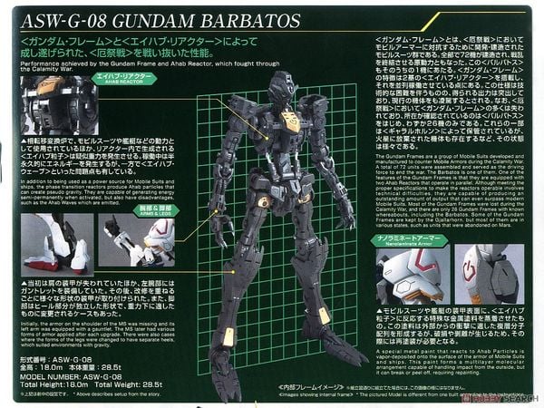 MG 1/100 GUNDAM BARBATOS