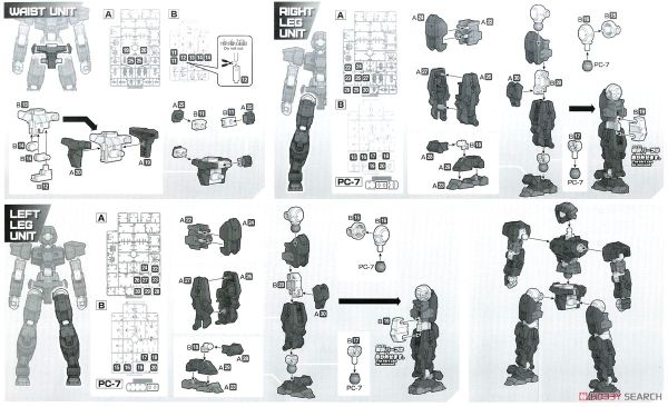 30MM 1/144 eEXM-17 Alto - Black