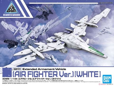 30MM 1/144 Extended Armament Vehicle - Air Fighter Ver - White