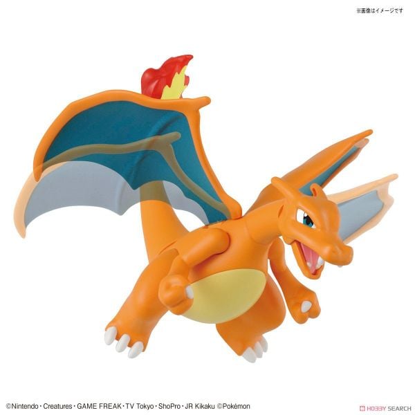 Pokemon Plastic Model COLLECTION SERIES CHARIZARD BATTLE & DRAGONITE VS SET
