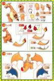 Pokemon PLAMO COLLECTION SERIES CHARIZARD BATTLE & DRAGONITE VS SET