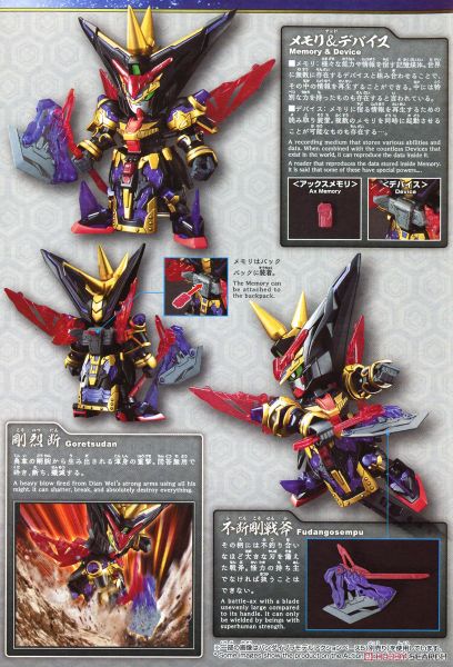 SD Sangoku Soketsuden Dian Wei Master Gundam