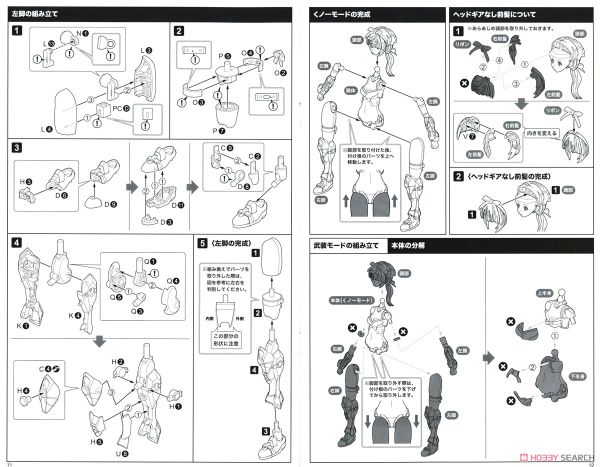 Kotobukiya Frame Arms Girl Magatsuki - Kikka