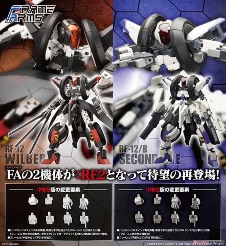 Kotobukiya - Frame Arms - 1/100 RF-12/B Second Jive: RE2