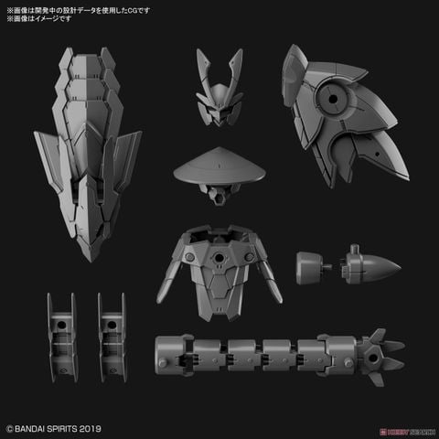 30MM 1/144 Phụ kiện Option Parts Set 4 - Sengoku Armor