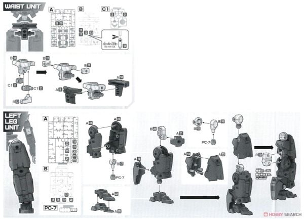 30MM 1/144 bEXM-14T Cielnova - Black