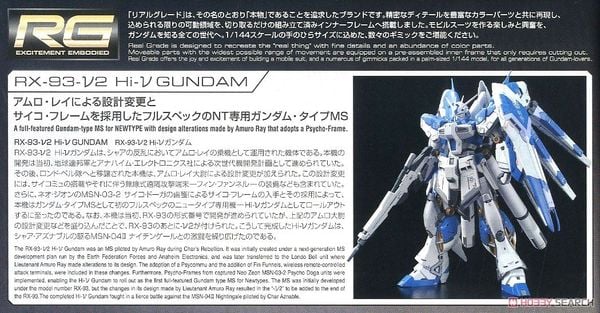 RG 1/144 Hi-Nu Gundam / Hi Nu Gundam