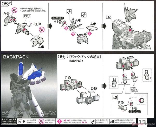 RG 1/144 Hi-Nu Gundam / Hi Nu Gundam
