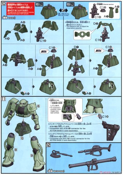 HGUC 1/144 MS-06 ZAKU 2