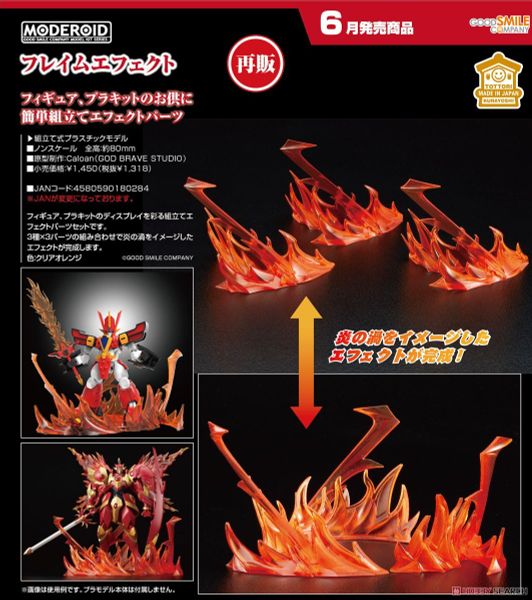 MODEROID Flame Effect