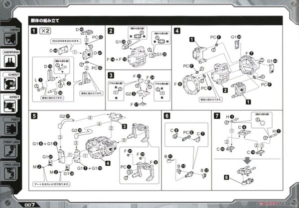 Kotobukiya - Zoids - Shield Liger Marking Plus Ver.