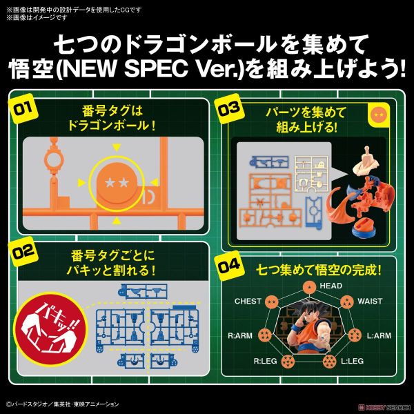 Dragon Ball - Figure-rise Standard SON GOKU - NEW SPEC Ver