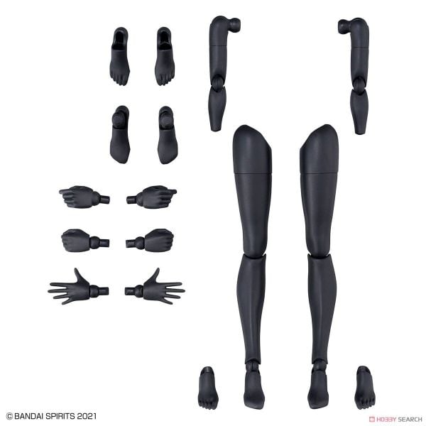 30MS Phụ kiện Option Body Parts Arm Parts & Leg Parts - White / Black