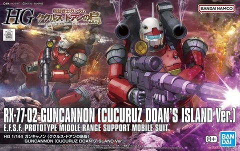 HG GTO 1/144 Guncannon - Cucuruz Doan’s Island Ver