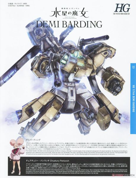 HG TWFM 1/144 Demi Barding