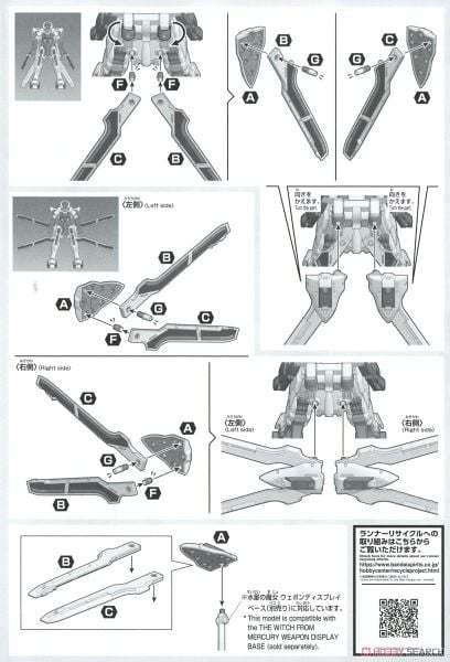 HG WFM 1/144 Gundam Schwarzette