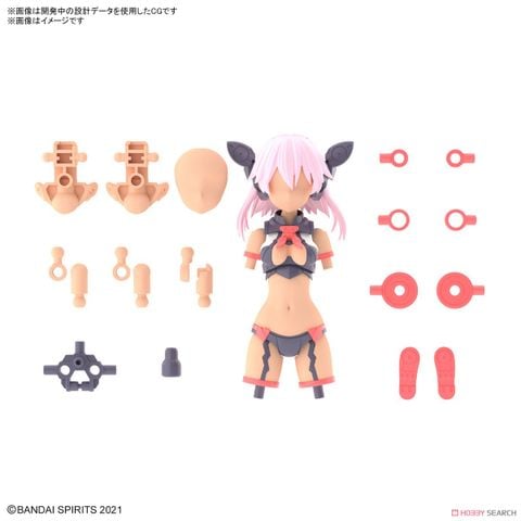 [Pre-order] 2023 09 - 30MS Otion Part Set 8 - Scout Costume - Color C - Giá Order: 310k