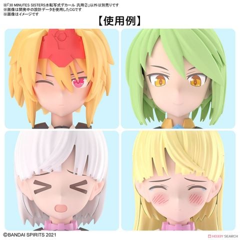 [Pre-order] - 2024 tháng 01 - 30 MINUTES SISTERS WATER DECALS MULTIUSE ② - Giá Order: 130k
