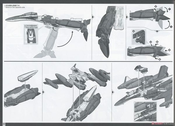 HG 1/100 YF-29 DURANDAL VALKYRIE - MAXIMILIAN JENIUS USE - FULL SET PACK