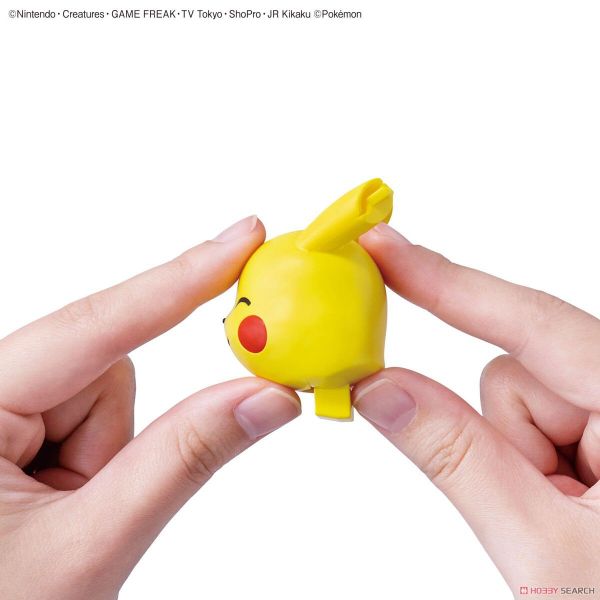 Pokemon Plastic Model COLLECTION Quick!! 16 Pikachu - Sitting Pose
