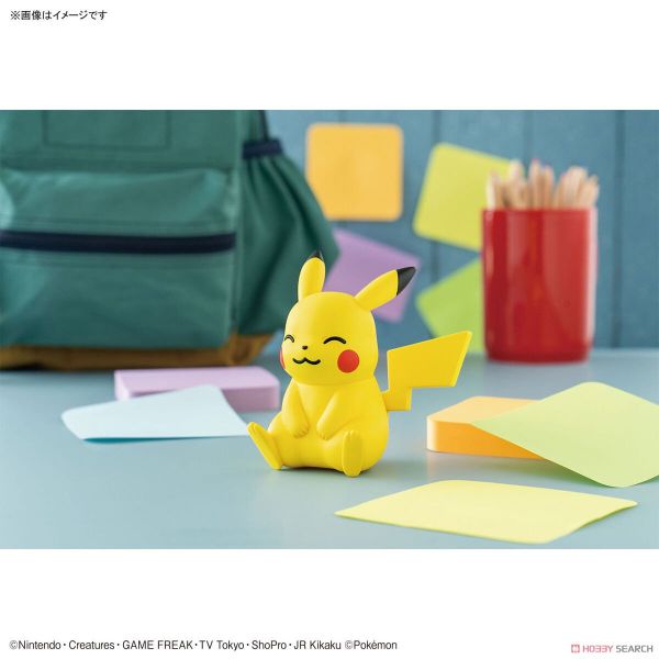 Pokemon Plastic Model COLLECTION Quick!! 16 Pikachu - Sitting Pose