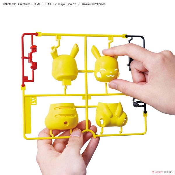Pokemon Plastic Model COLLECTION Quick!! 16 Pikachu - Sitting Pose