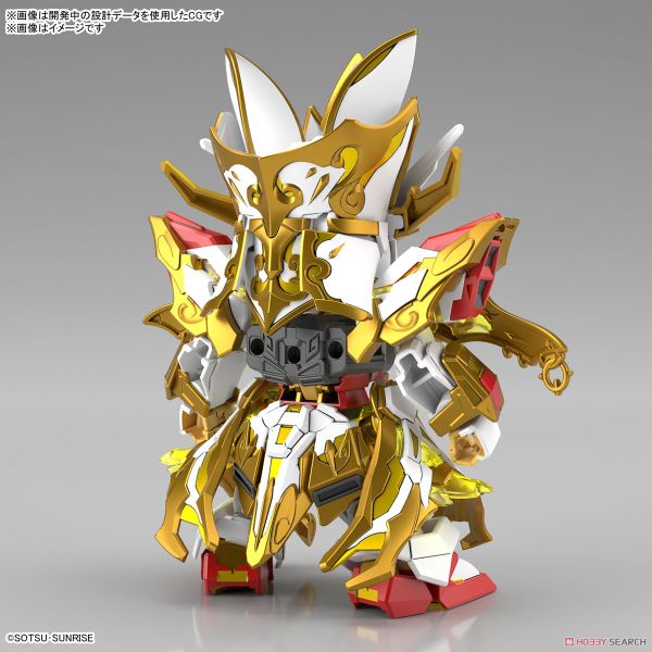 SD Gundam World Heroes War Heroes Resurrection Wukong Impulse - Childhood Ver & Sanzang Strike Freedom Gundam