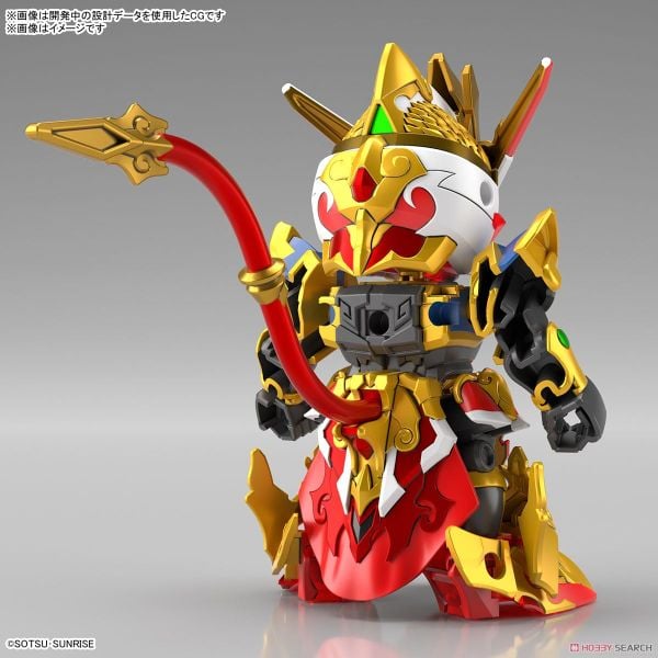 SD Gundam World Heroes War Heroes Resurrection Wukong Impulse - Childhood Ver & Sanzang Strike Freedom Gundam