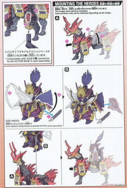 SD Gundam World Heroes War Heroes Nobunaga’s War Horse