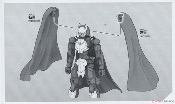 30MM 1/144 Option Parts Set 14 - Multi Cloth