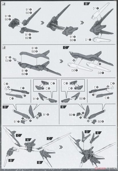 HG BM 1/144 GUNDAM PERFECT STRIKE FREEDOM ROUGE