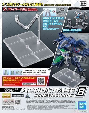 Giá đỡ / bệ đỡ / đế trưng mô hình Gundam ACTION BASE 8