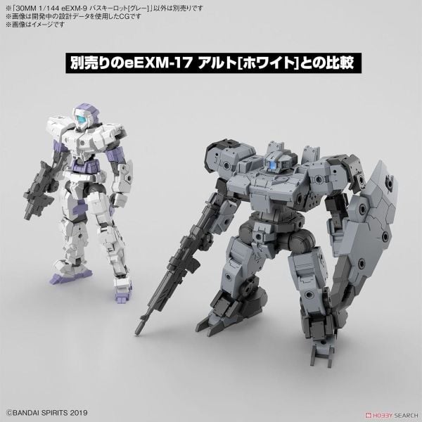 30MM 1/144 eEXM-9 BASKYROTTO - GRAY