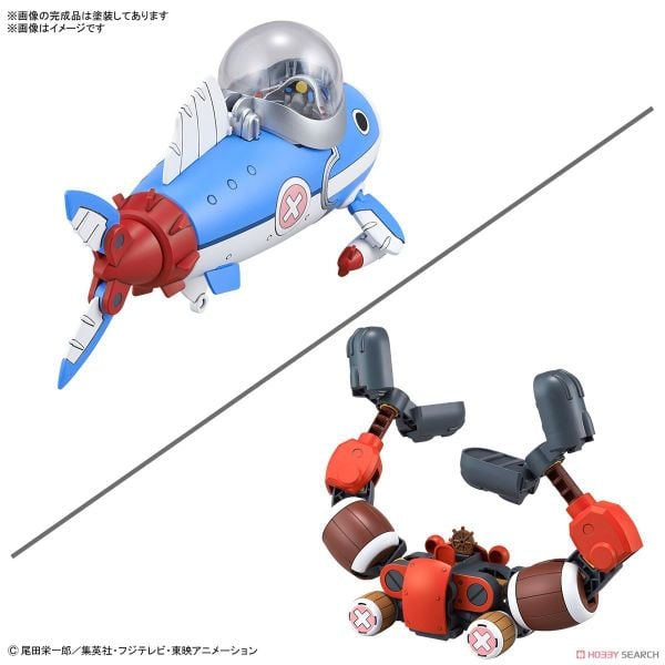 CHOPPER ROBOT 3 & 5 - CHOPPER SUBMARINE & CHOPPER CRANE