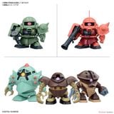 SD BB SENSHI MOBILE SUIT GUNDAM PRINCIPALITY OF ZEON MOBILE SUIT SET