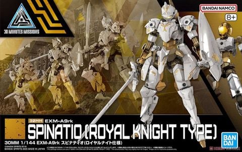 30MM 1/144 EXM-A9rk SPINATIO - ROYAL KNIGHT TYPE