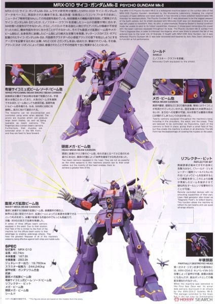 HG UC 1/144 Psycho Gundam Mk II / MK 2