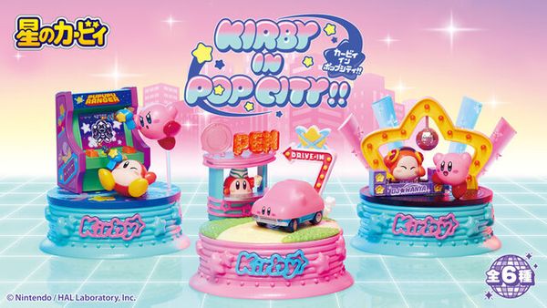 Re-ment - Kirby's Dream Land - Kirby in Pop City