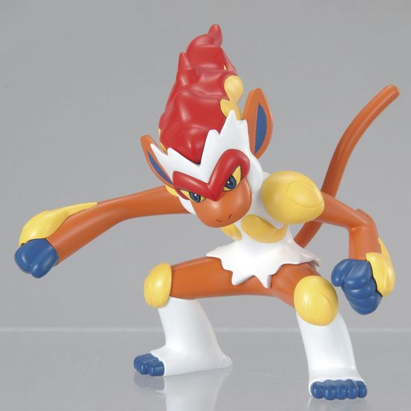 Pokemon Plastic Model Collection INFERNAPE / GOUKAZARU EVOLUTION SET