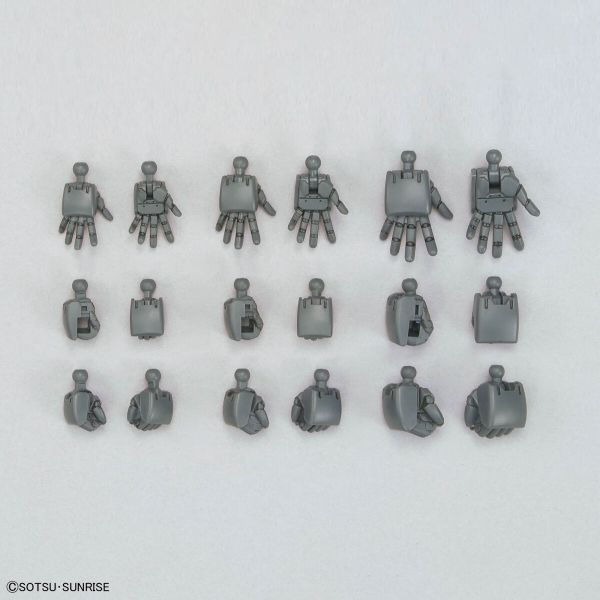 Gundam Option Parts Set Gunpla 04 - 1/144 Build Hands Round Shape