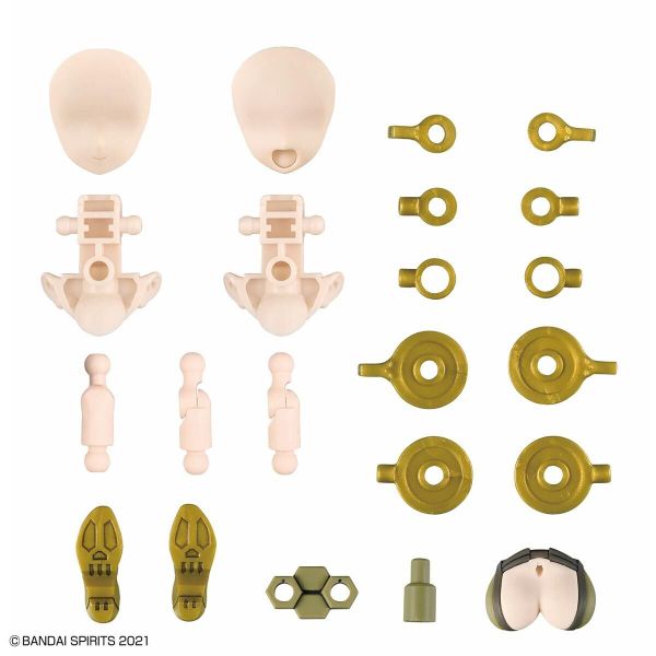 30MS OPTION PARTS SET 13 - TACTICAL COSTUME - COLOR B