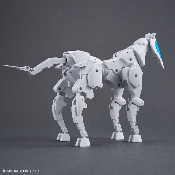 30MM 1/144 Extended Armament Vehicle - HORSE MECHA Ver - WHITE