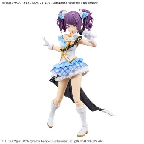 30MS - THE IDOLMASTER - OPTION HAIR STYLE & FACE PARTS SET - MAMIMI TANAKA / SAKUYA SHIRASE