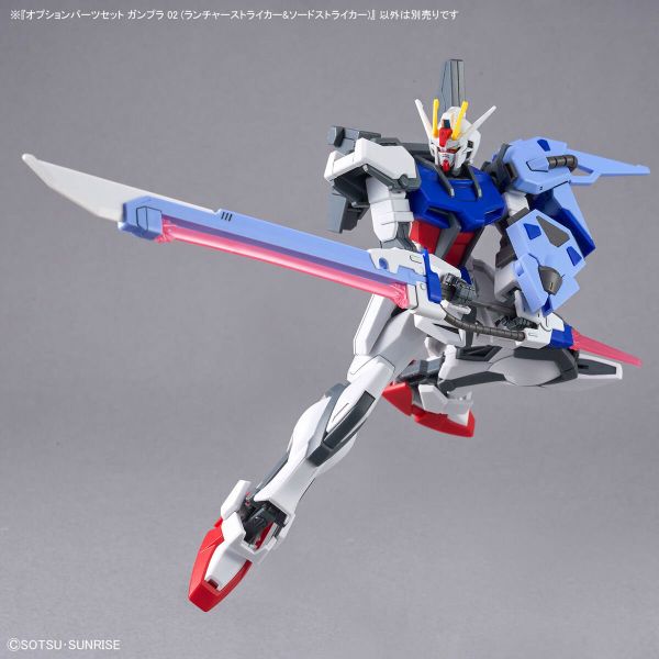 Option Parts Set Gunpla 02 - LAUNCHER STRIKER & SWORD STRIKER