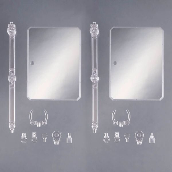 ACTION BASE 7 - CLEAR COLOR MIRROR STICKERS SET